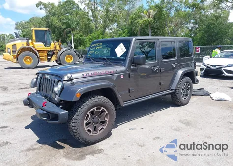 2017 Jeep Wrangler Unlimited Rubicon Hard Rock 4X4 z USA, uszkodzony, nr VIN 1C4HJWFG2HL560846